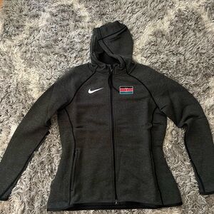 Nike Tech Fleece KENYA Full Zip Jacket Dark Gray Women’s CT4116-001